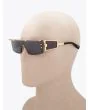 Balmain Wonder Boy III Gold Black Sunglasses - E35 SHOP
