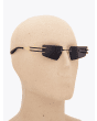 Balmain Fixe Rimless Black Sunglasses - E35 SHOP