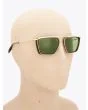 Akoni Ulysses Rectangle Gold Sunglasses - E35 SHOP