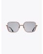 Christian Roth CR-101 Grey Crystal / Rose Gold Sunglasses - E35 SHOP