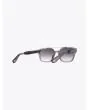 AKONI Discovery Sunglasses Dark Grey Crystal / Black Palladium - E35 SHOP