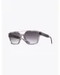 AKONI Discovery Sunglasses Dark Grey Crystal / Black Palladium - E35 SHOP