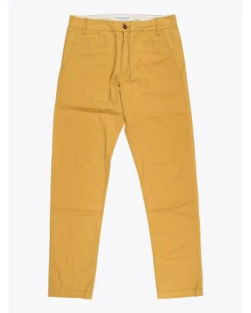 Universal Works Mustard Summer Twill Aston Chinos - E35 SHOP