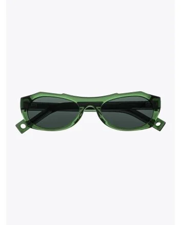 Pawaka Enambelas 16 Cat-Eye Olive Sunglasses - E35 SHOP