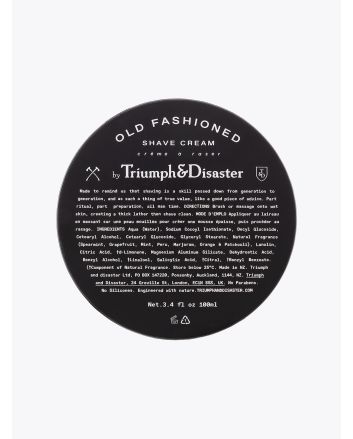 Triumph & Disaster Old Fashioned Shave Cream Jar 100 ml - E35 SHOP