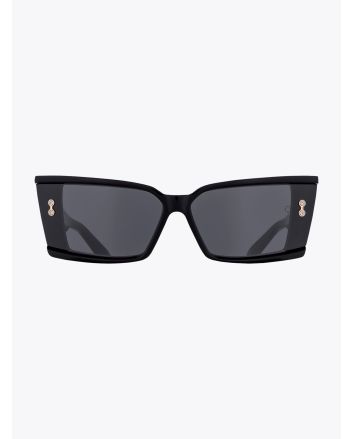 Akoni Lynx Rectangle Black Sunglasses - E35 SHOP