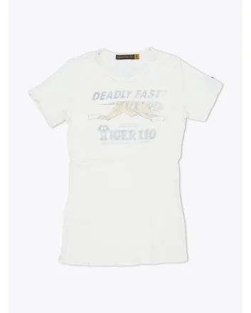 Johnson Motors Inc Women's Deadly Fast T-Shirt Ecru - E35 SHOP