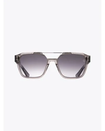 AKONI Discovery Sunglasses Dark Grey Crystal / Black Palladium - E35 SHOP