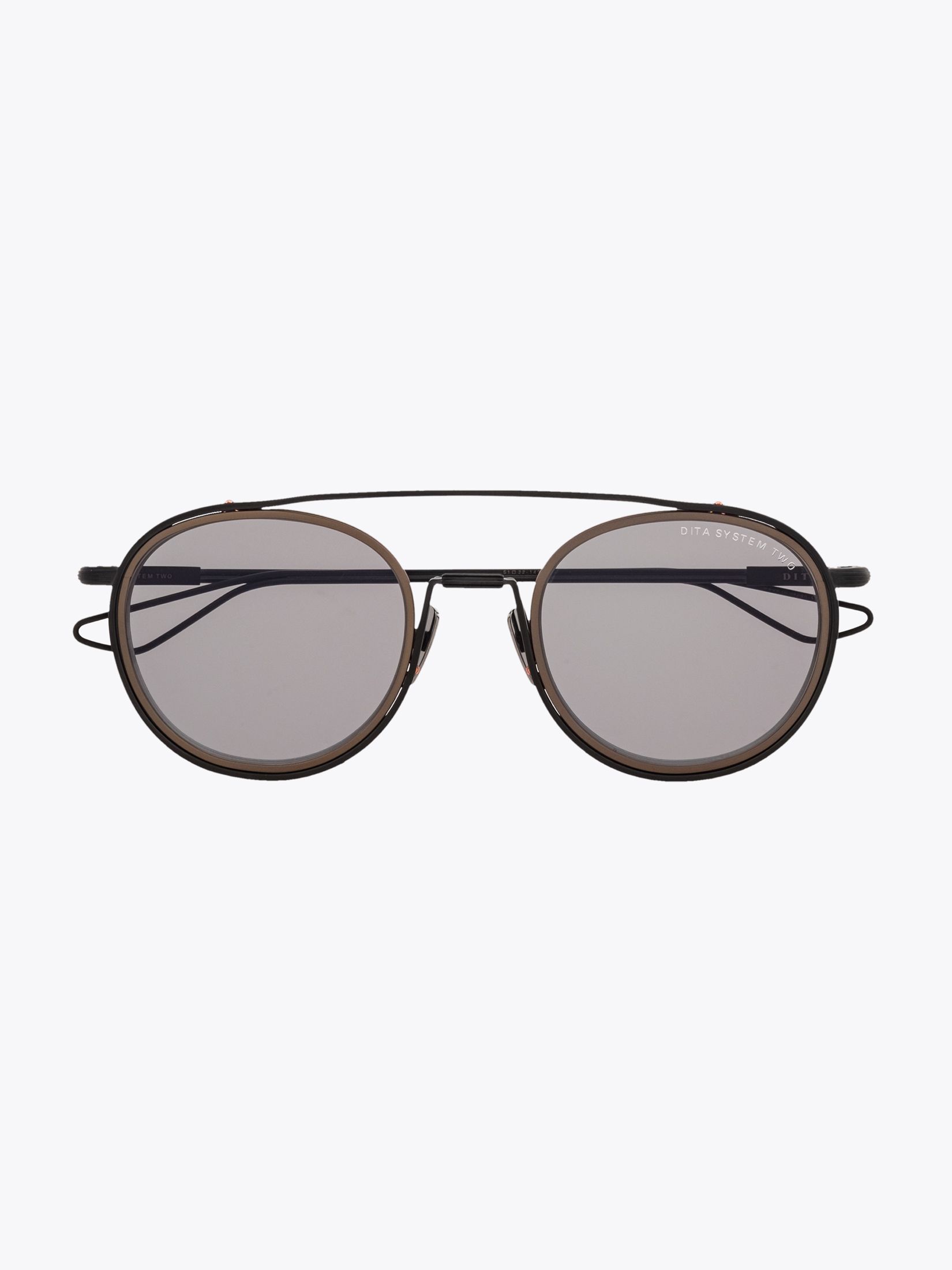 Dita Flight.006 DTS7806 Sunglasses N Black Iron And Matte Black